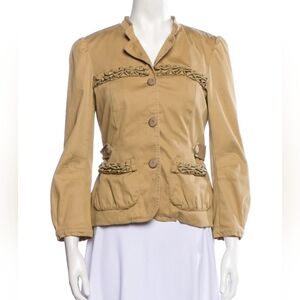 ❤️ MARC BY MARC JACOBS RUFFLE UTILITY JACKET, 4